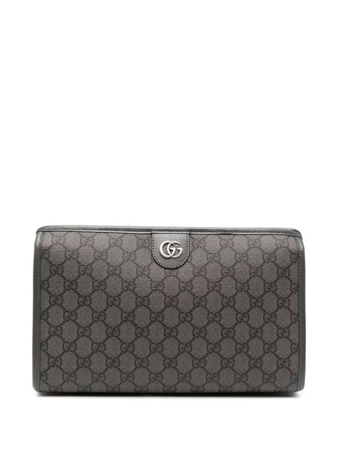 Trousse de toilette en toile GG en gris – Gucci .